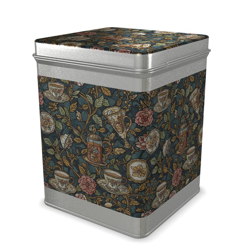 Tea Tin, Storm Petals